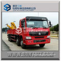 Sinotruk-howo 8x4 truck mounted crane jib crane XCMG 14T boom crane